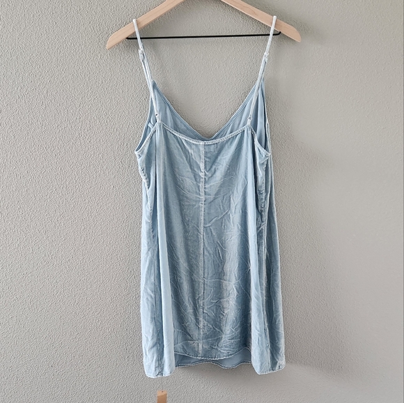 Reformation Light Blue Mini Dress - Picture 5 of 10